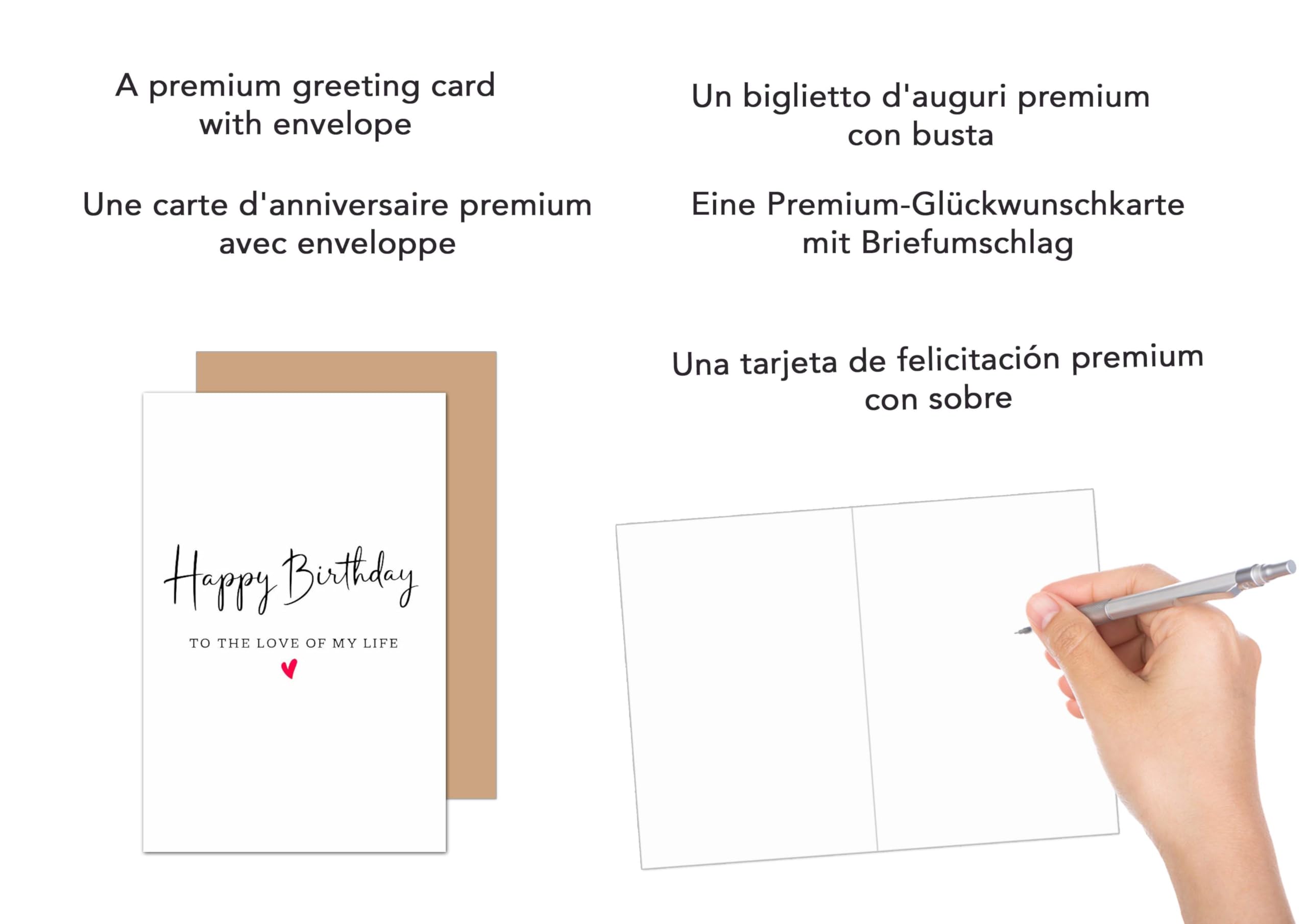 Edition Seidel Premium Square Anniversary Card With