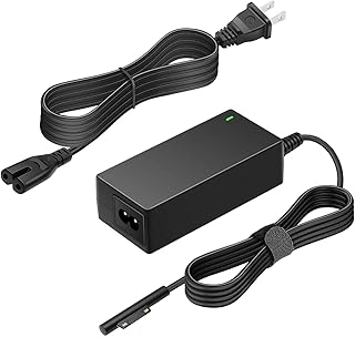 Surface Pro 3 Charger Surface Pro 4 Power Adapter 12V 2.58A Power Supply Cord Charger Compatible with Microsoft Surface Pro 3 Surface Pro 4 Surface Pro 5 i5 i7 laptops Surface Model 1625 AC Adapter