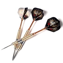 CUESOUL Dragon Series 23 Gram Steel Tip Darts with Dart Case