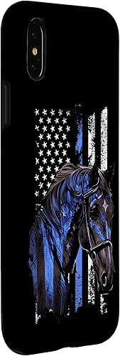 Miniatura 9 de Funda de policía patriótica para iPhone 11 con línea azul delgada