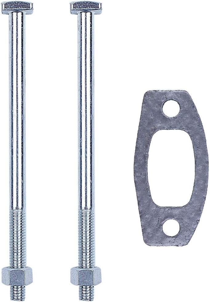 Muffler Screw Bolts Nuts Gasket For HUSQVARNA 55 Rancher 51