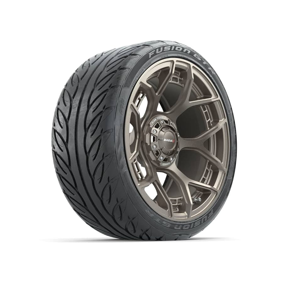 Amazon.com: MadJax 15 Inch Golf Cart Wheels and Tires Combo