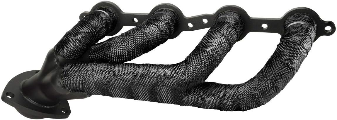 Flash Deals - 40% OFF Design Engineering 010003 Black Titanium 2 x 50' Exhaust Heat Wrap with LR Technology