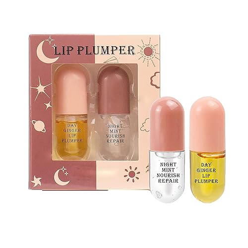 Miniatura 4 de Browsluv - Kit de relleno de labios, suero para rellenar los labios, labios más llenos, aceite de labios hidratante para labios, hace que los labios