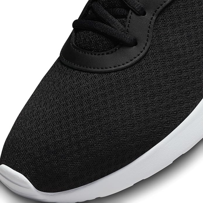 Image of Nike Mens Tanjun School Shoes FLYEASE-OBSIDIAN /WHITE-DV7775-400-6UK