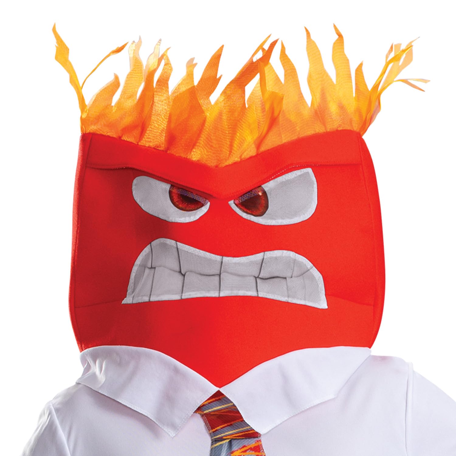 Disguise Costume da adulto Inside Out Anger, kit di accessori per costume ufficiale di Halloween