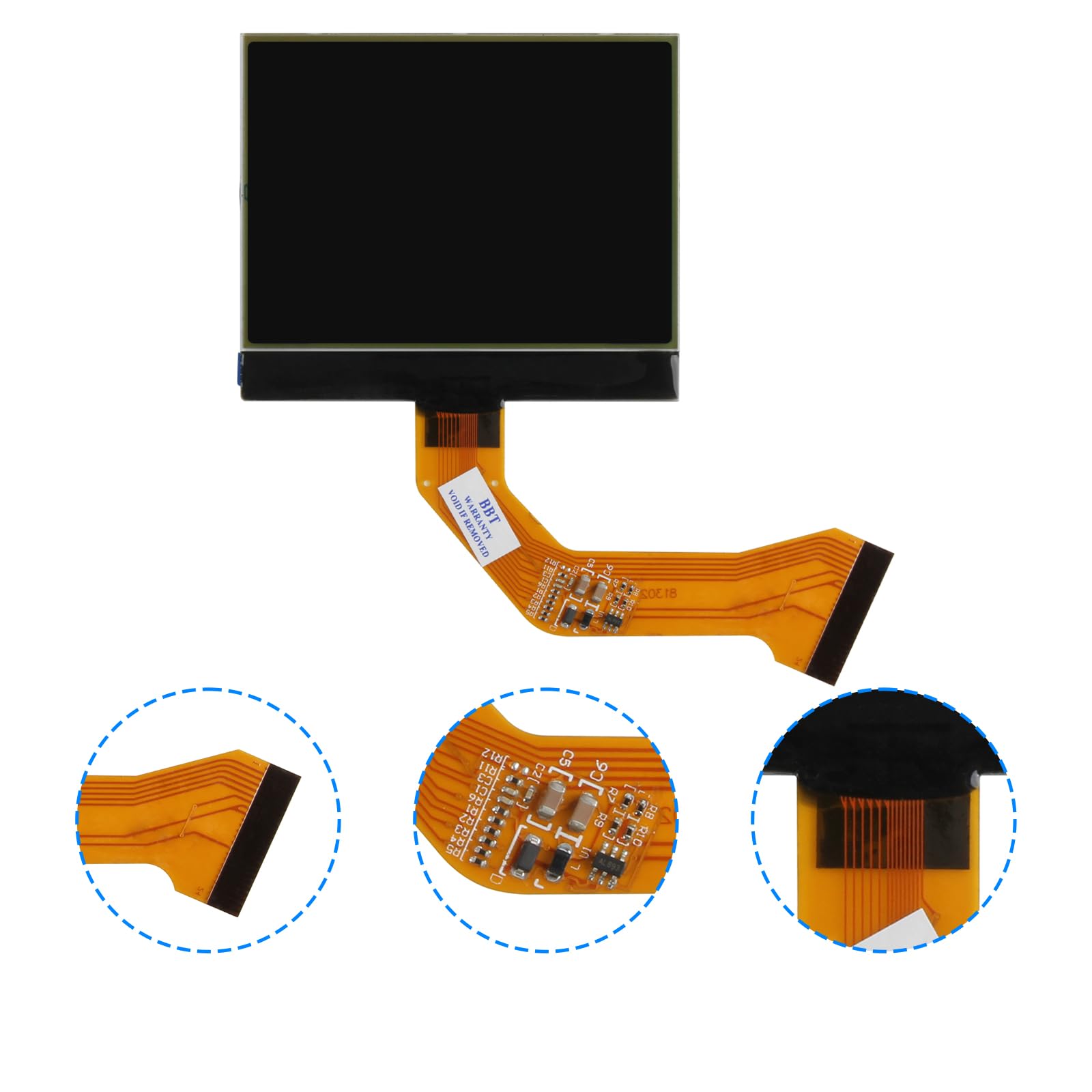 LCD Sostituzione per Strumento Cluster LCD Schermo per Touareg, per Porsche, per Cayenna, per Cayenne S, per Cayenna, per GTS 955 957 2003-2010