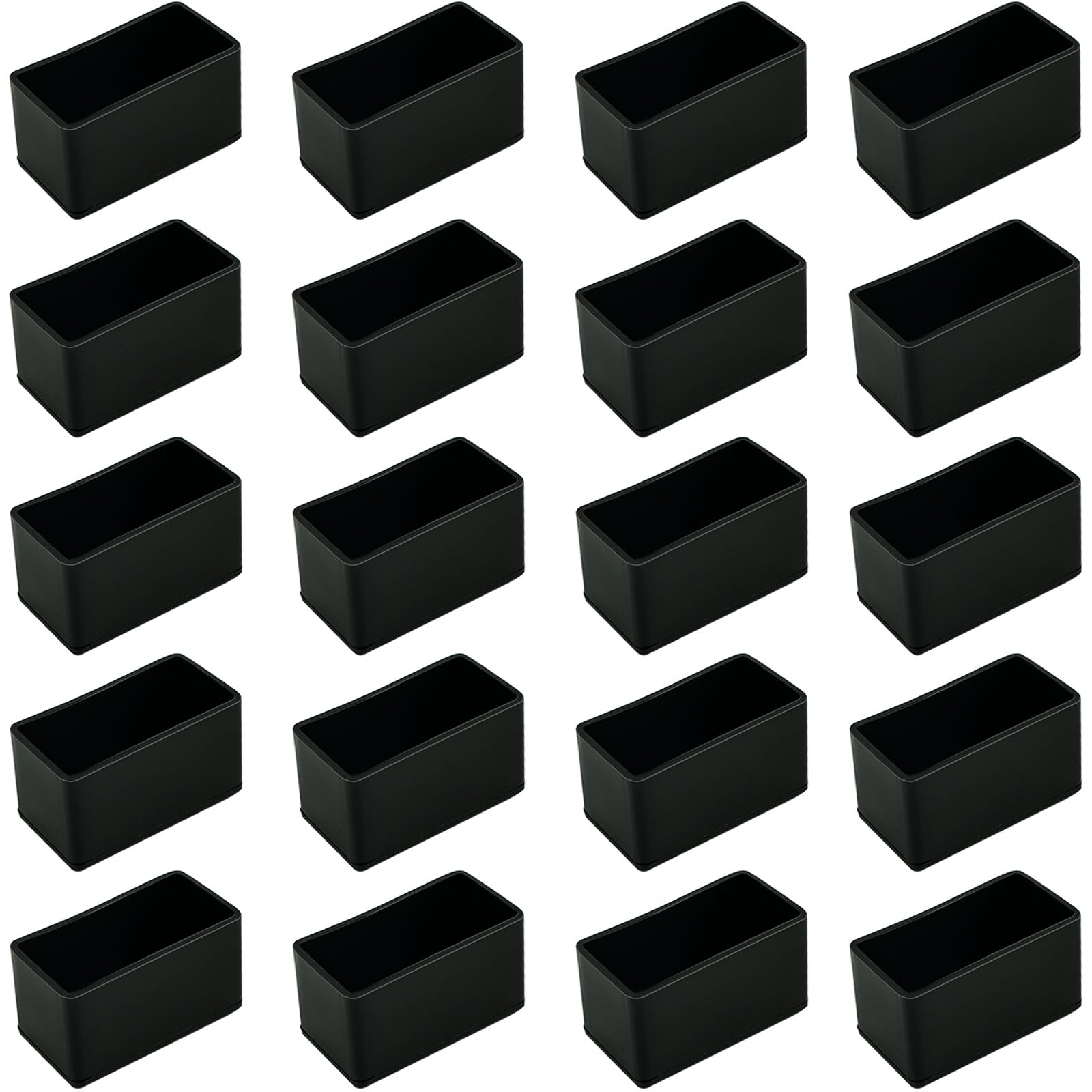 Sdkah9 Lot De 4 Protections De Pieds De Chaise En Caoutchouc, En Fore