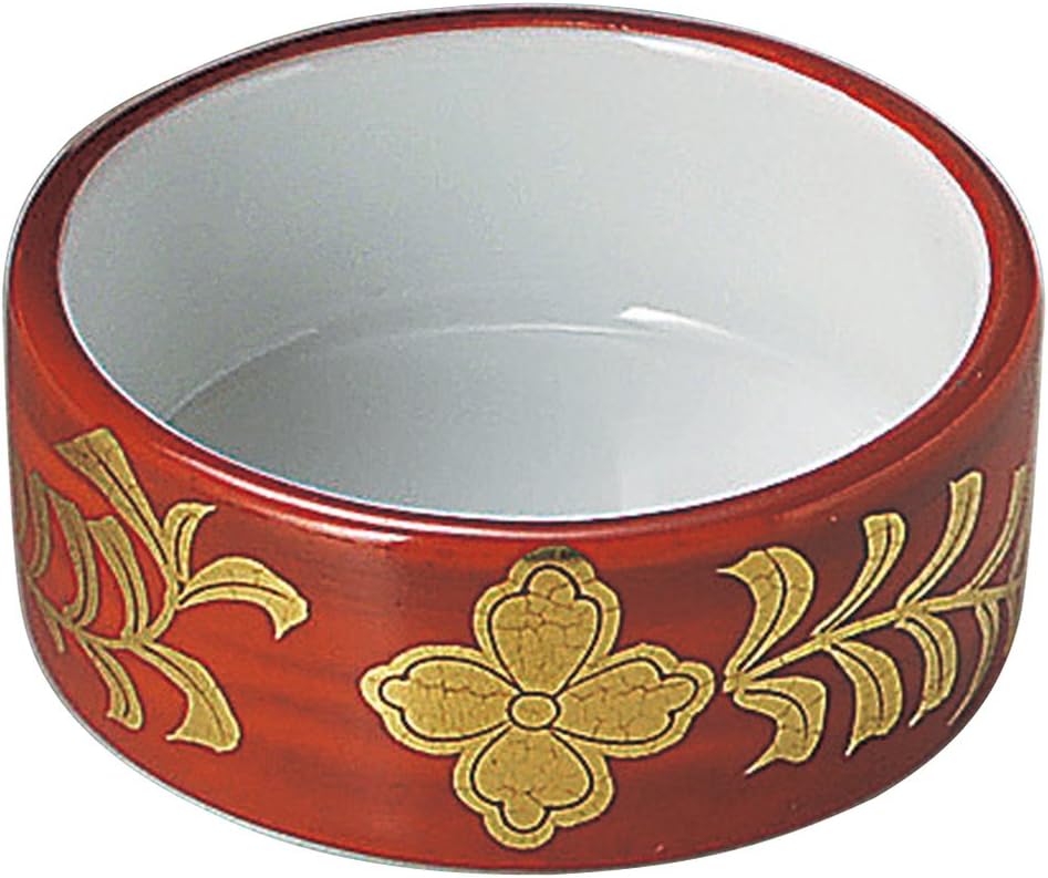 Yamashita Kogei 14155000 Red Roll Kinsai Maru Chiyo Exit Diameter 2.4 x 1.2 inches (6 x 3 cm)