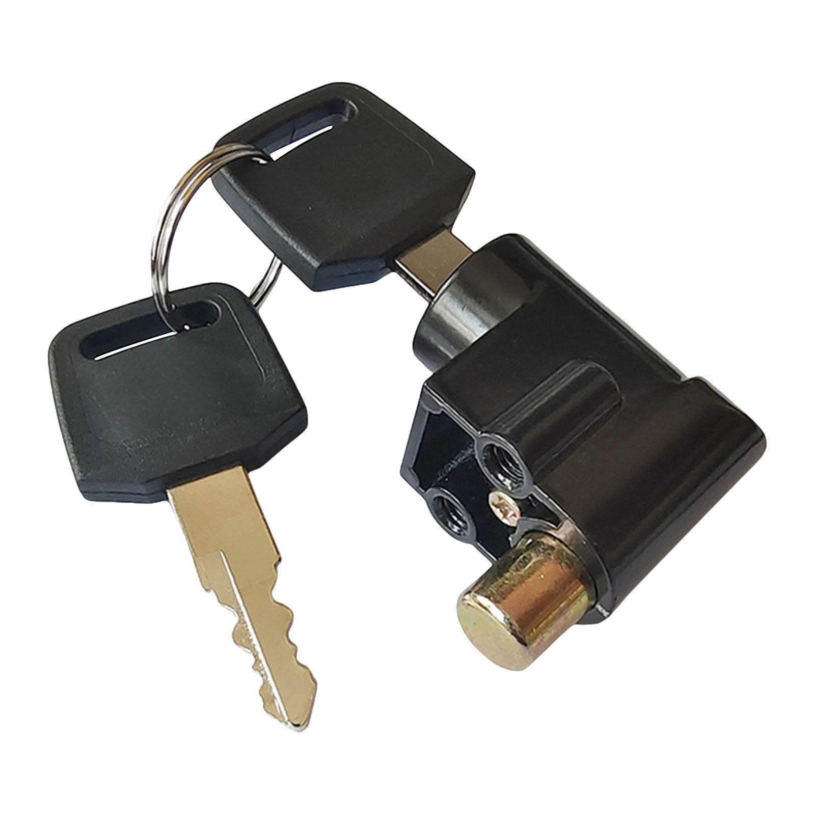 Amazon.com: Universal Battery Box Lock for Electric Vehicles - Anti-Theft  Metal Replacement Lock with 2 Keys, Fits E-Bike, Electrombile & Motorcycle  : Sports & Outdoors