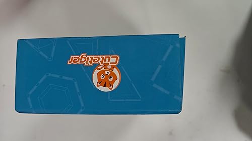 Miniatura 17 de CuteTiger Magnetic Tiles, Magnet Tiles, Magnetic Building Blocks, Square Building Castle, Preschool Toys, STEM Stacking Construction Toys for Boys