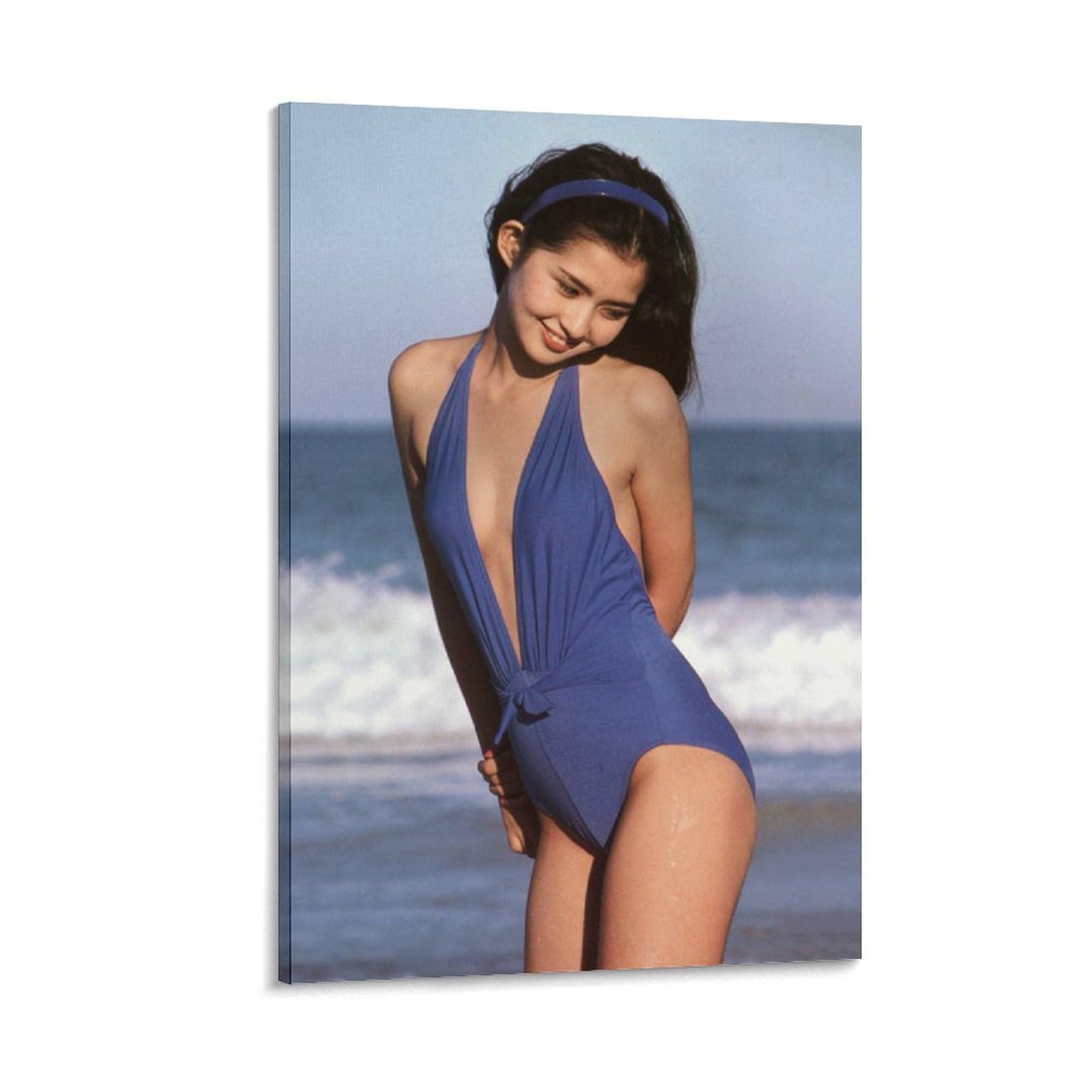 Amazon.co.jp: 古手川祐子 女優水着ポスター ウォールアート 部屋飾り
