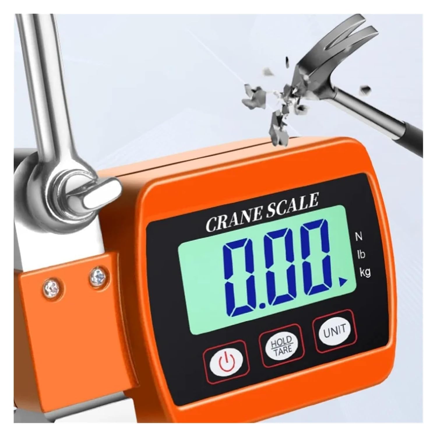Hanging Scale Luggage Scales Digital Crane 0.05 500kg Industrial Heavy Duty Hook Weighing Tool