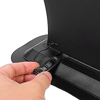 Vista 4 de Aleta de tabla de surf de 9 pulgadas, tabla de surf inflable, aleta de cuenca de surf, aleta central de PVC desmontable con base, tabla de remo