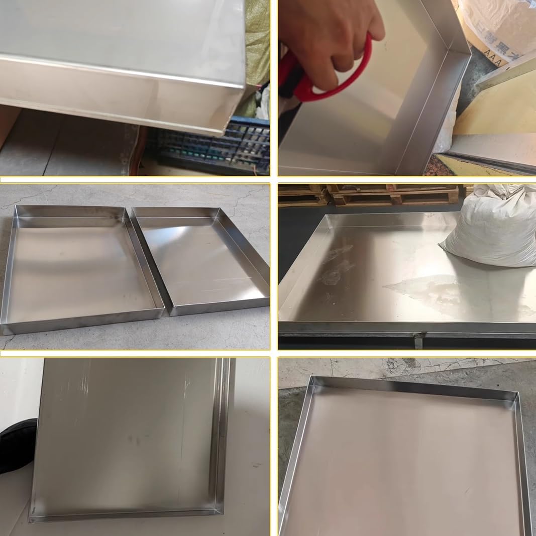 WPWSDWMX Bac Condensat Clim En Acier Inoxydable, Bac De