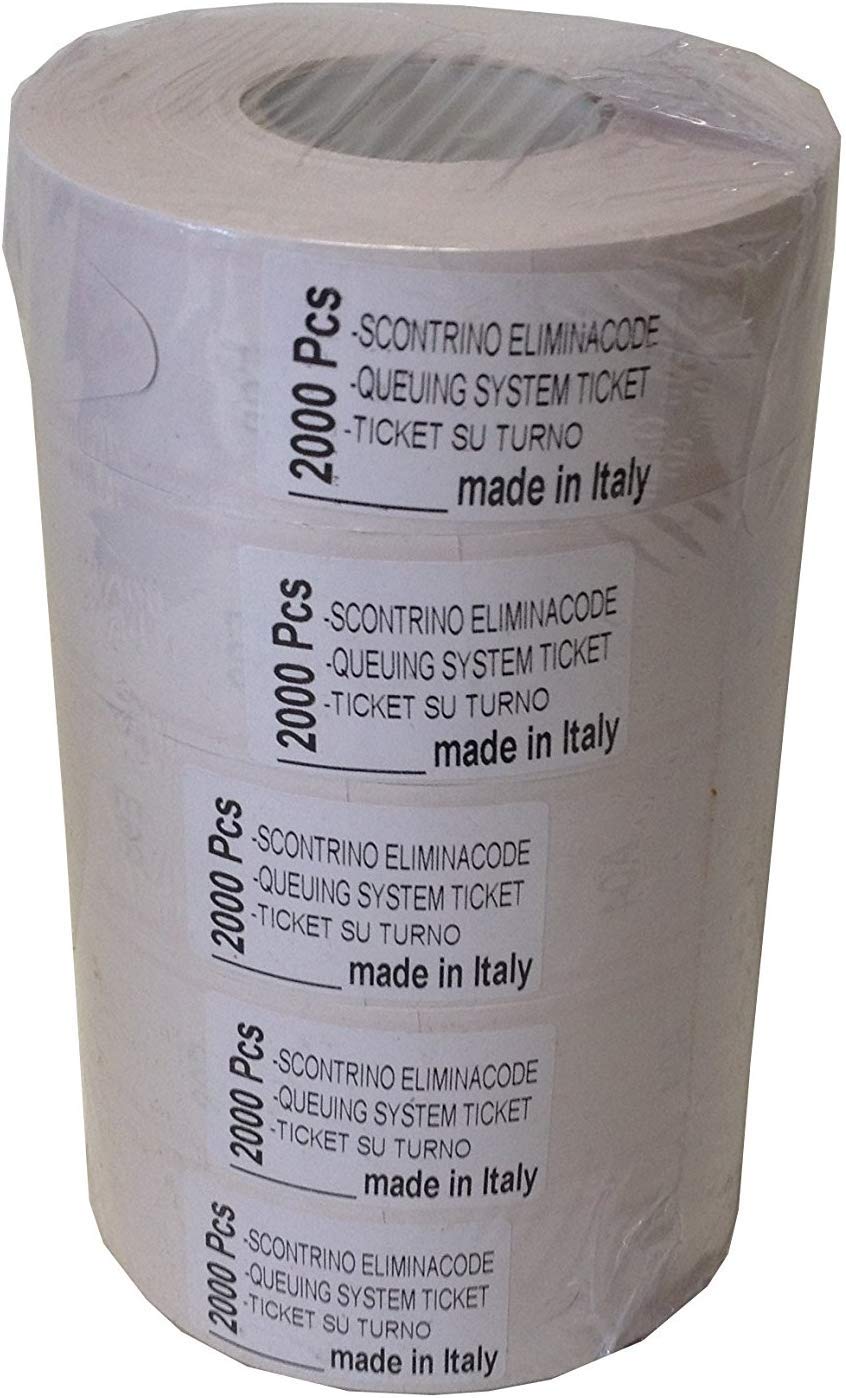 Eliminacode Gestione code 12 V PER AMBULANTI (Blu - COLORE UNICO AL MONDO) Con Radiocomando LCD