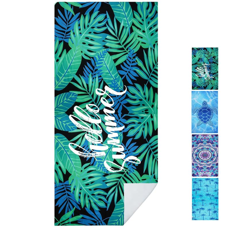 flintronic Telo Mare, Asciugamano da Spiaggia Oversize in...