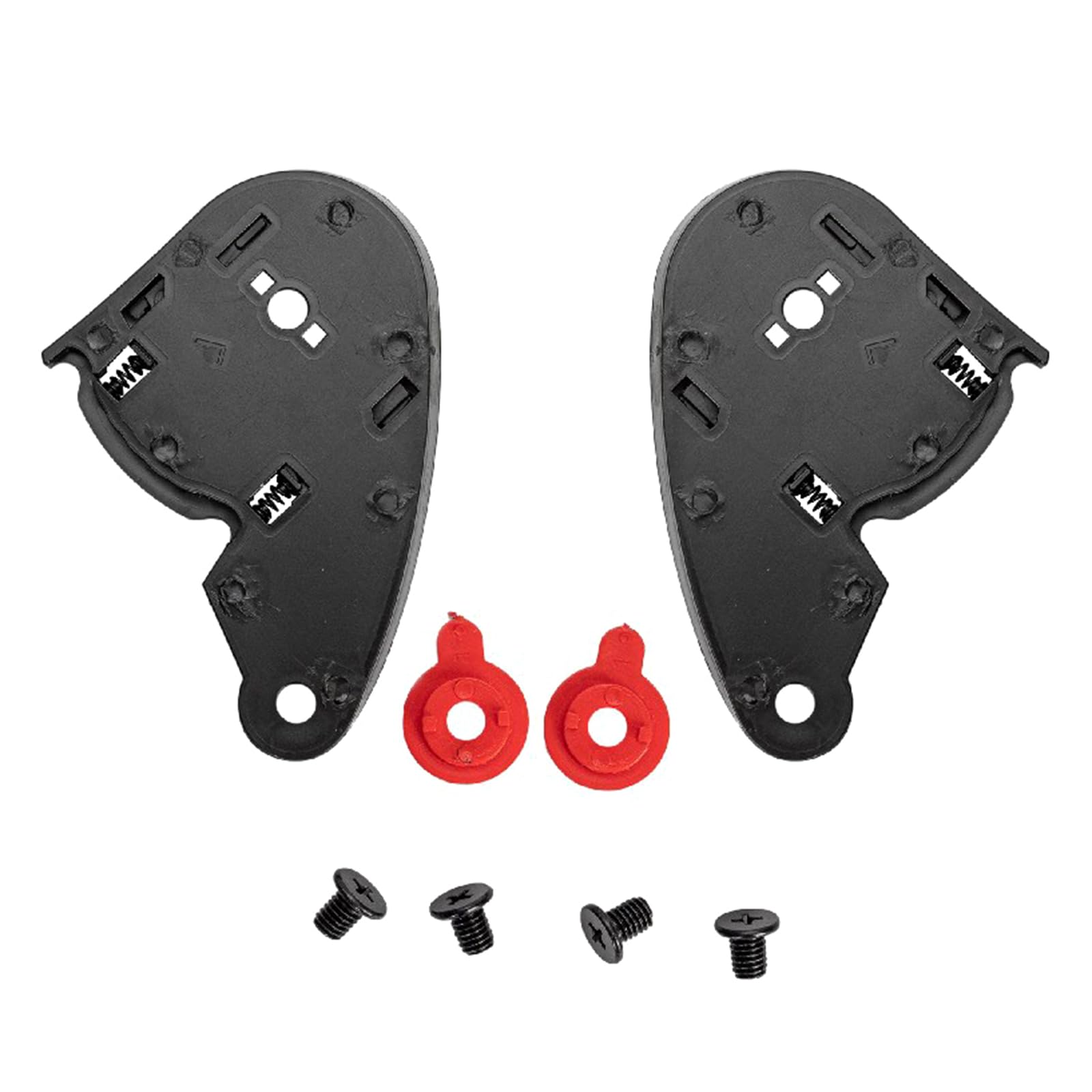 2X BASE DE Visière De Casque, Plaque De Base De Visière De Casque