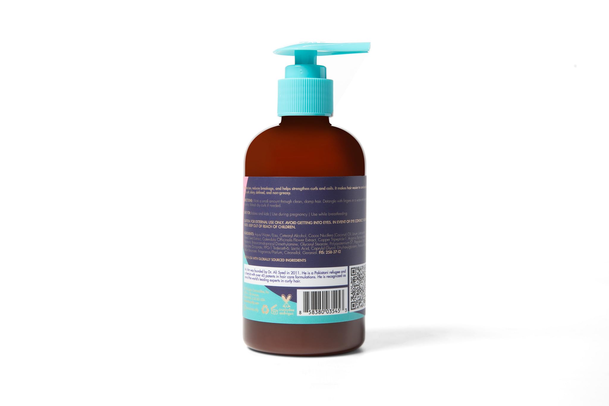 - As I Am- Odżywka/Rozczesywanie dzieci "Born Curly Argan Leave-In" -240 ml - Ułatwia stylizację, mocne i zdrowe włosy - ODPOWIEDNIA METODA CURLY -