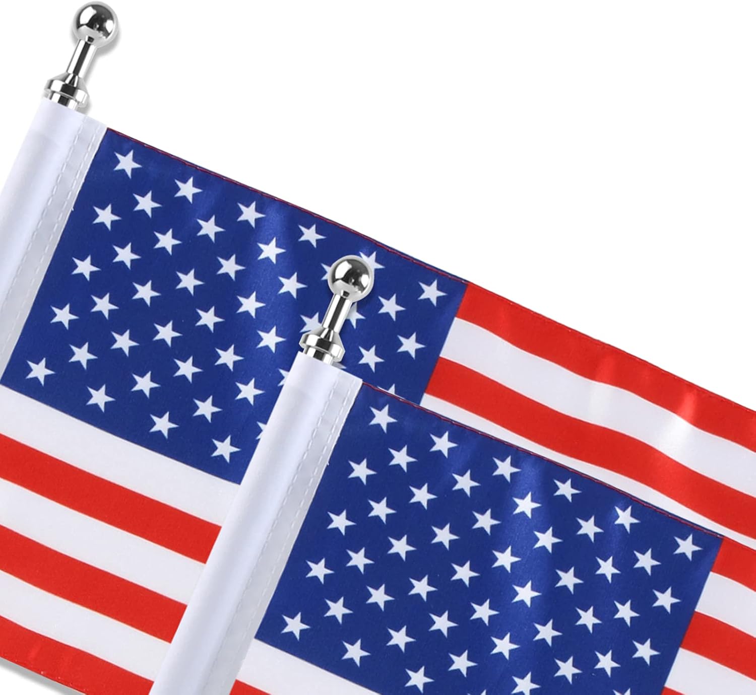 Vertical Motorcycle Flag Pole Rear Side Mount Luggage Rack for Honda Gold Wing Gl1500 Gl1200 Gl1800 2001-2012, Chrome Flagpole Bracket American Flag