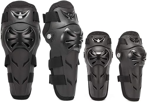 4 almohadillas para codos de motocicleta protección para motocross carreras de rodillas equipo de protección para adultos