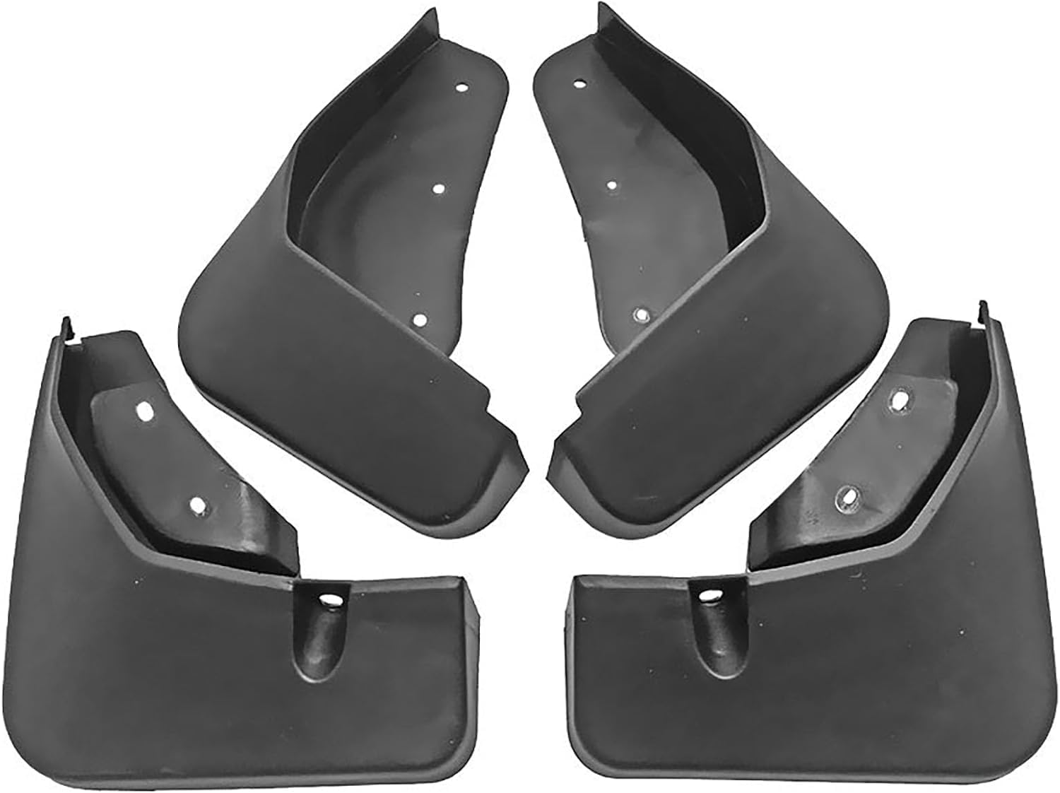 RESKIU 4PCS Mud Flaps for Ford Ecosport 2018 2019 2020, Splashproof No Drill Easy Install Front Rear Wheel Protection Fender Mudflaps All-Weather Splash Guards