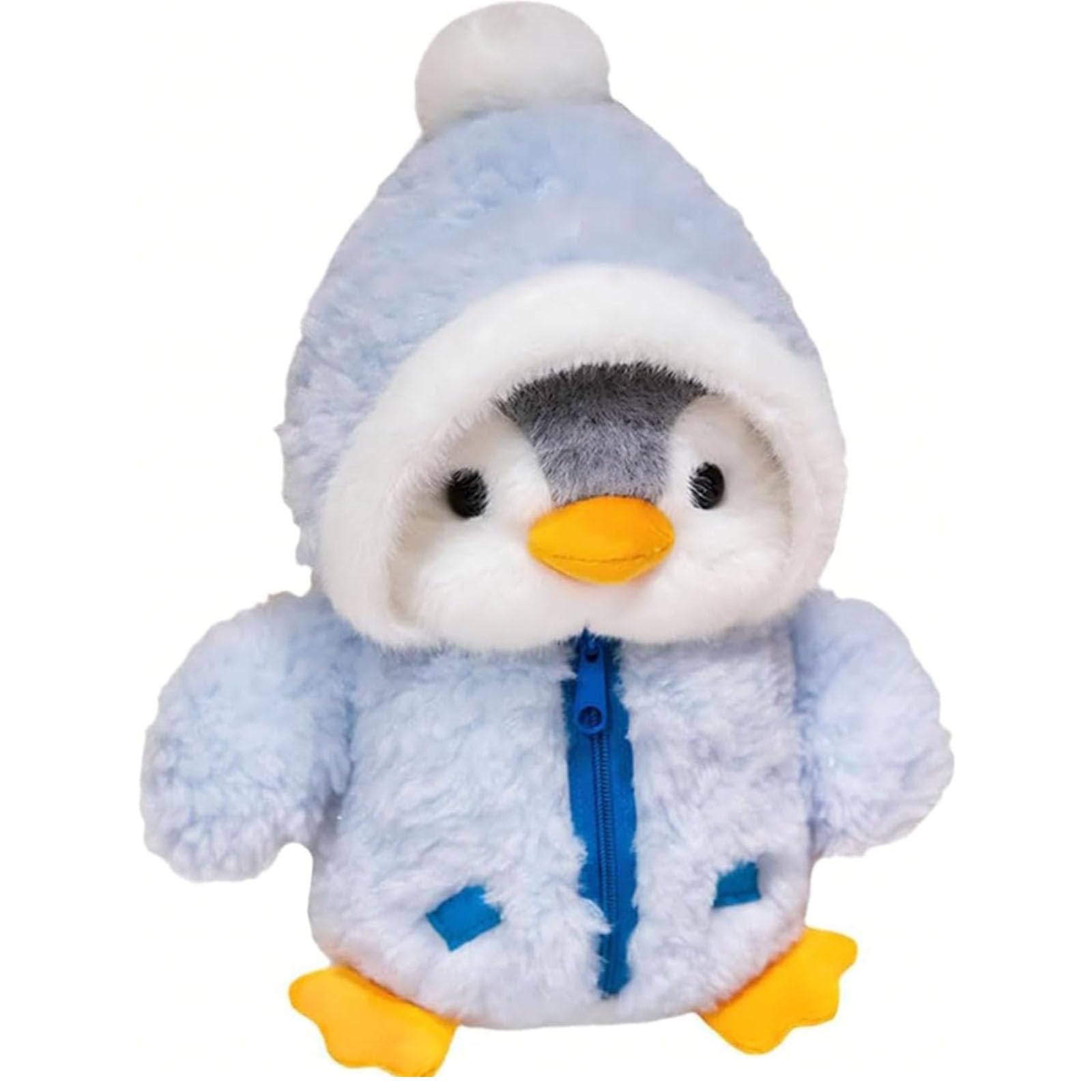ZORVEXLYNX Penguin Plush, Penguin Gifts for Kids, Toy for Playtime and Bedtime, Soft Blue Stuffed Animal for Hugging and Decor, Travel Companion for Toddlers