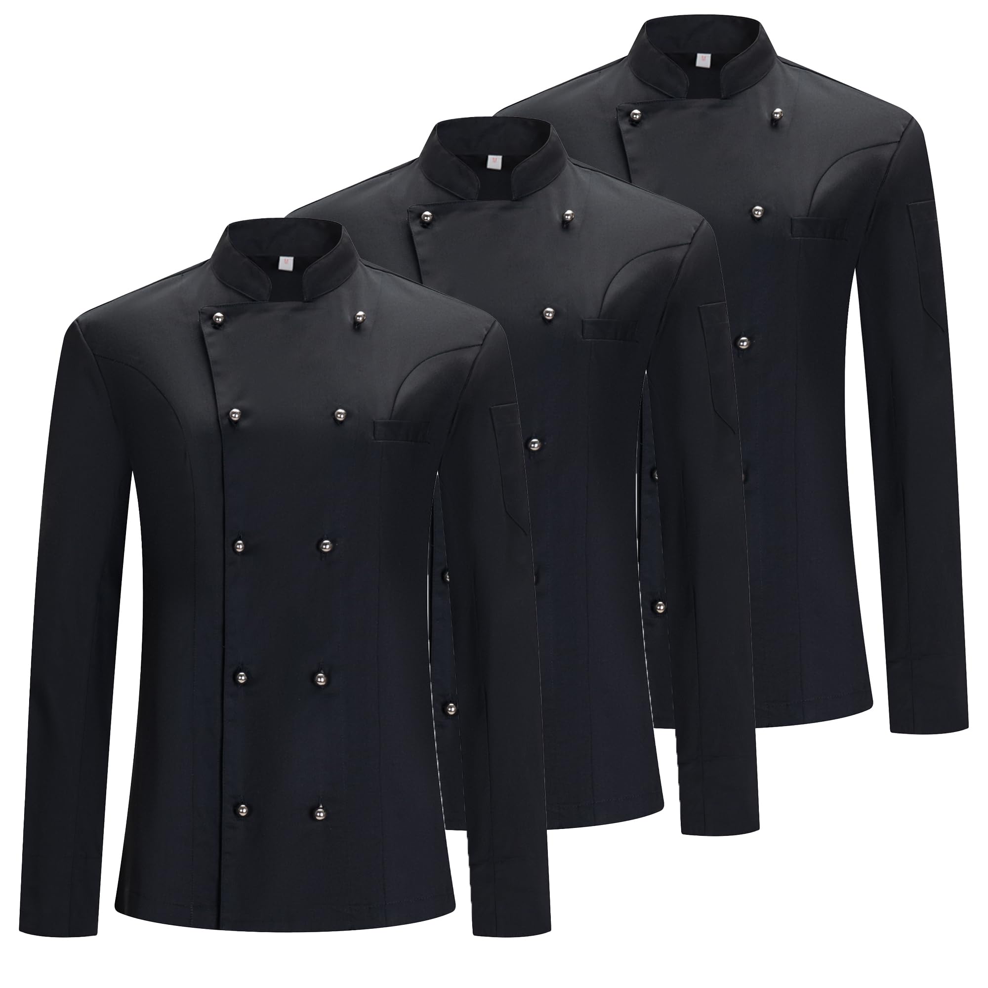 3-pak - Veste de Chef pour Hommes - Veste de Chef pour Hommes, mundur Accueil - 3-8501