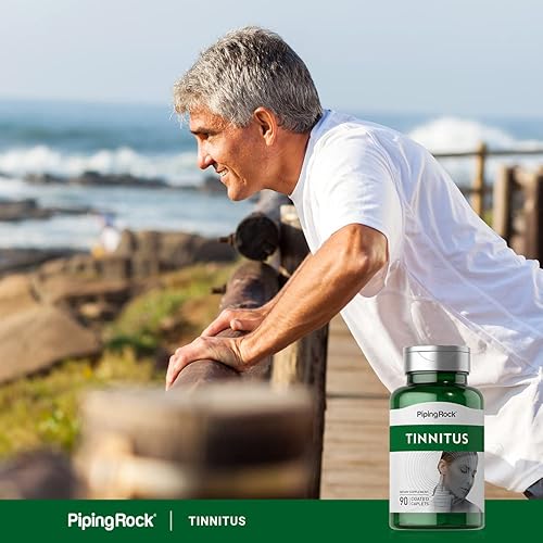 Miniatura 6 de Piping Rock Suplemento de tinnitus | 90 cápsulas | Vegetariano, sin OMG, sin gluten