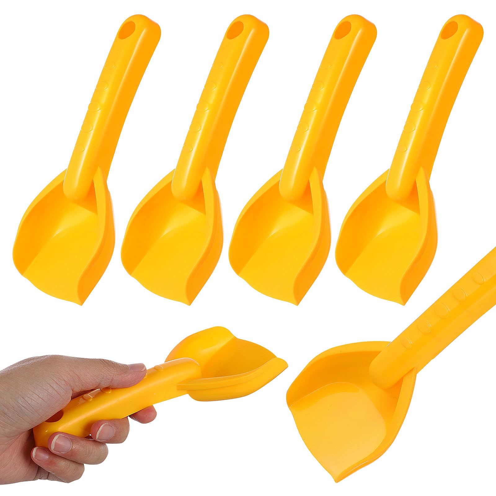 Toddmomy 10PCS Small Sand Spades for Children & Toddlers, Colorful Plastic Toy Shovels, Durable Sandpit Tools for Beach, Sandbox & Garden, Portable Digging Spade for Snow Toys