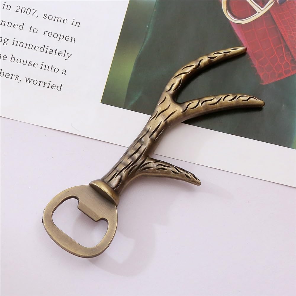 Abridor de Navidad Creativo Estilo Europeo for el hogar con Metal(Bright Gold)