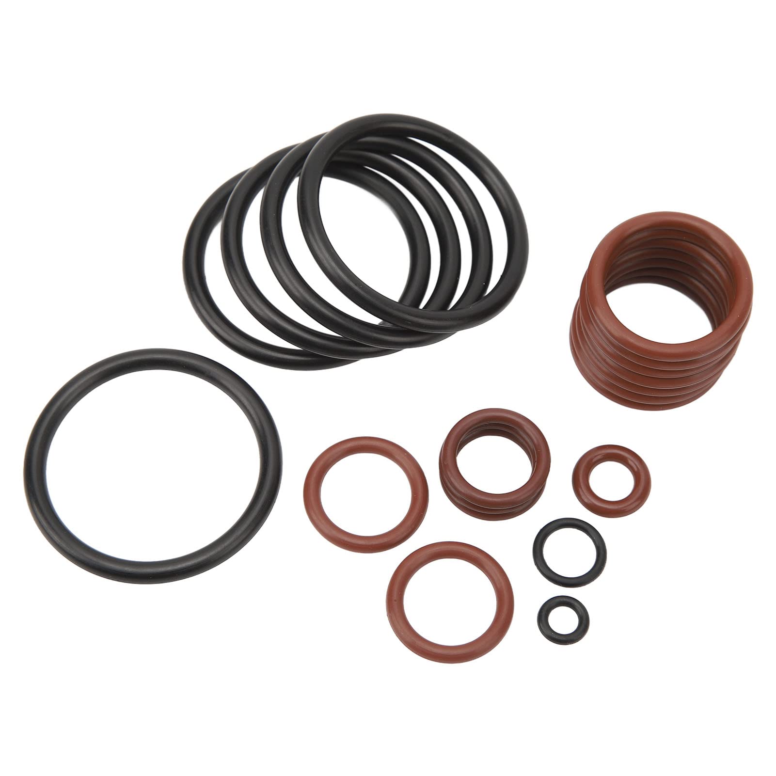 Kit O Ring per di Raffreddamento 20 Pezzi Guarnizione di Tenuta per Tubo Flessibile del Liquido di Raffreddamento in Gomma per E46 M52 M54 320i 323i 325i 328i, OE: 13621743299