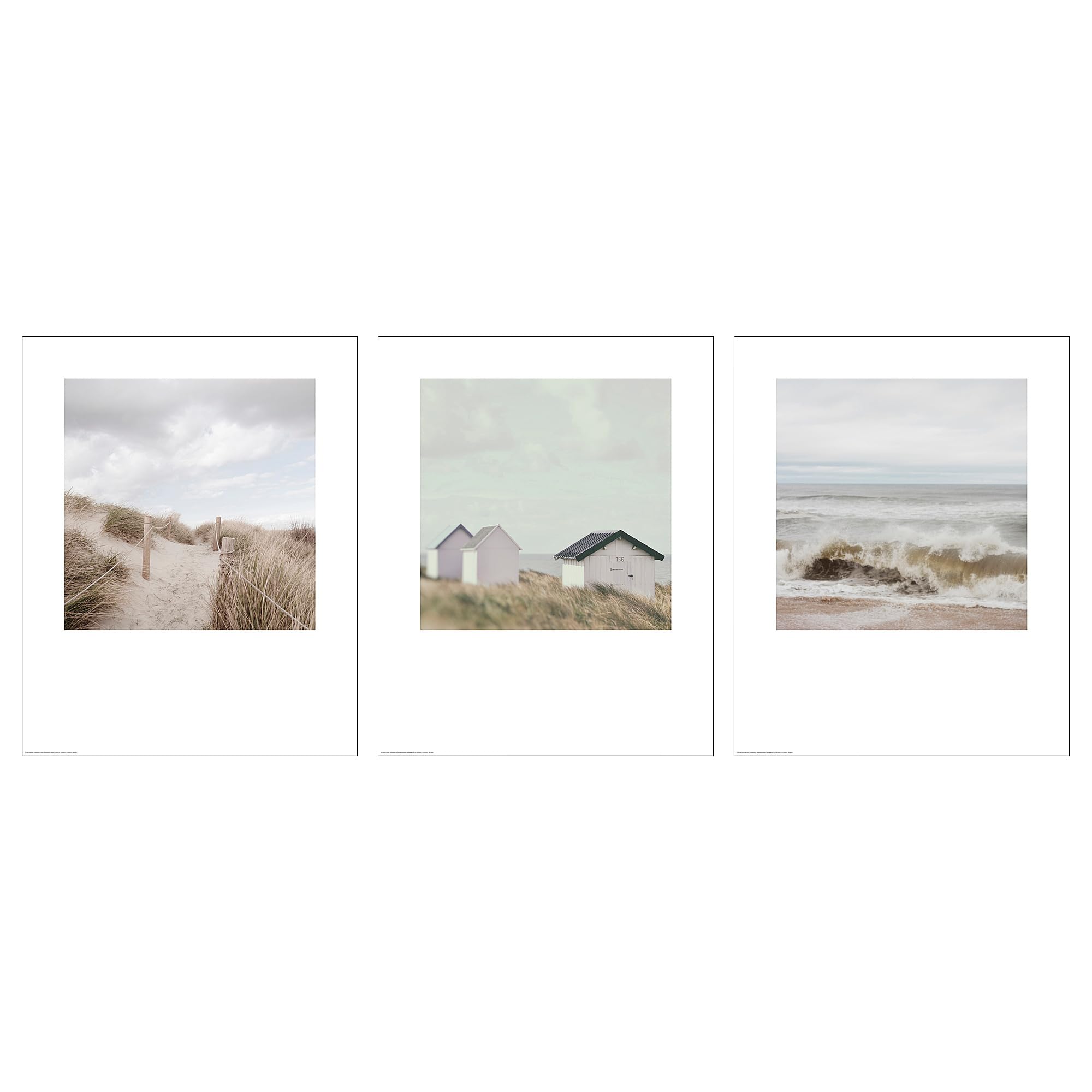 Poster littoral 40x50 cm ProTuning cadre déco pour salon
