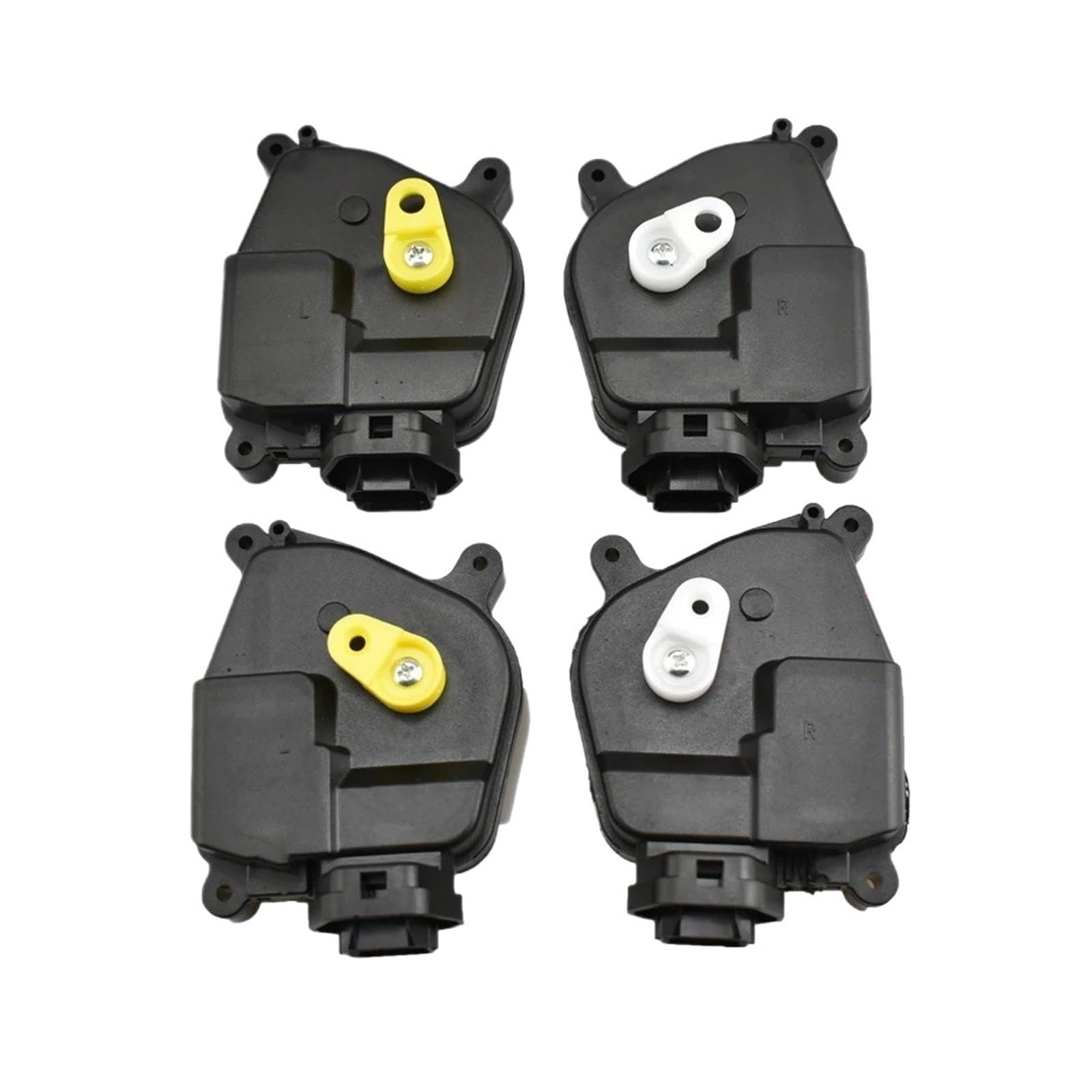 Door Lock Mechanism for Kia for Rio 5 2006-2011 957451G020 957461G020 957351G020 957361G020 Door Lock Actuator Compatible Front Rear Left Right Locking Actuator(4PCSFrontrear)