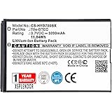 XSPLENDOR XPS Replacement Battery for Honey-Well Dolphin 60s, Dolphin 70e, Dolphin 75e PN 60S-Batt-1, 70e-BTEC, BAT-EXTENDED-01