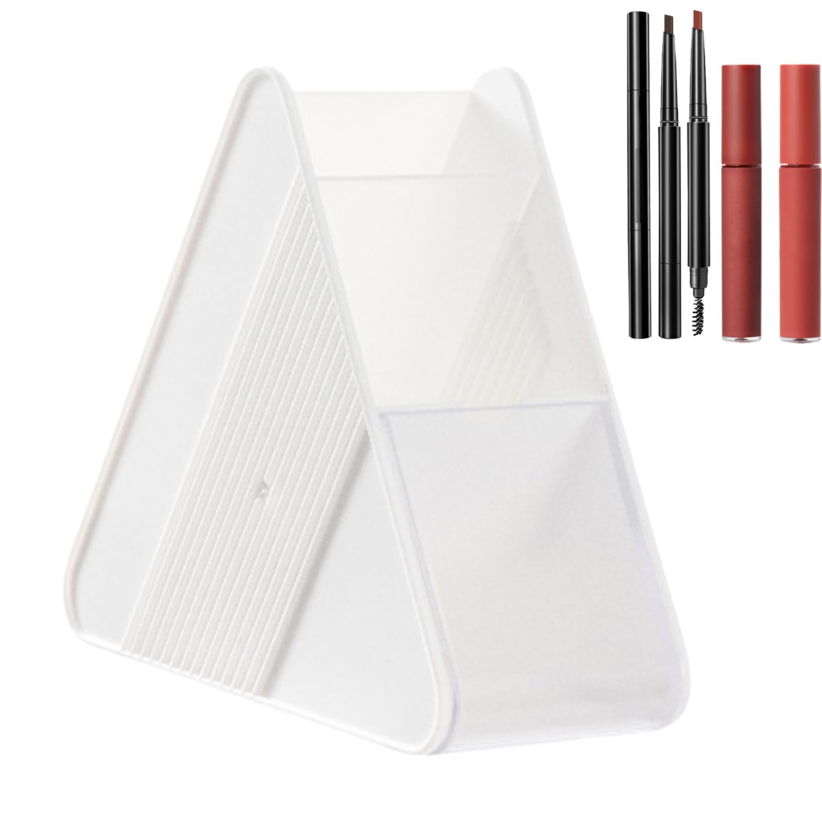 ORGANIZER SCRIVANIA IN plastica 4 strati supporto matita contenitore trucco cancelleria EUR 28 ORGANIZER SCRIVANIA IN plastica 4 strati supporto matita contenitore trucco cancelleria EUR 28