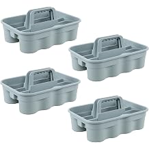 Cleaning Caddy with Handle, 4 Pack Carry Caddy for Take-Out Coffee