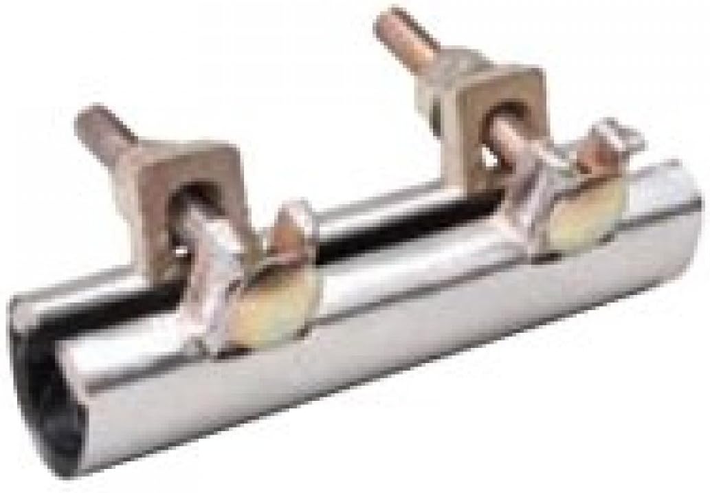 BK Products 1/2 in. Galvanized 430 Stainless Steel Pipe Repair Clamp