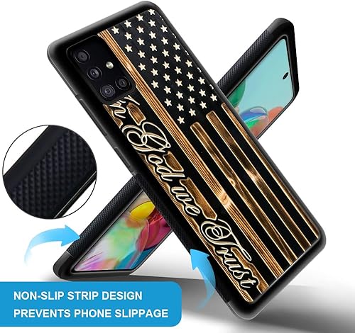 Miniatura 2 de DAIZAG Funda compatible con Samsung Galaxy A71 5G, protección completa, a prueba de golpes, antiarañazos, funda de poliuretano termoplástico para