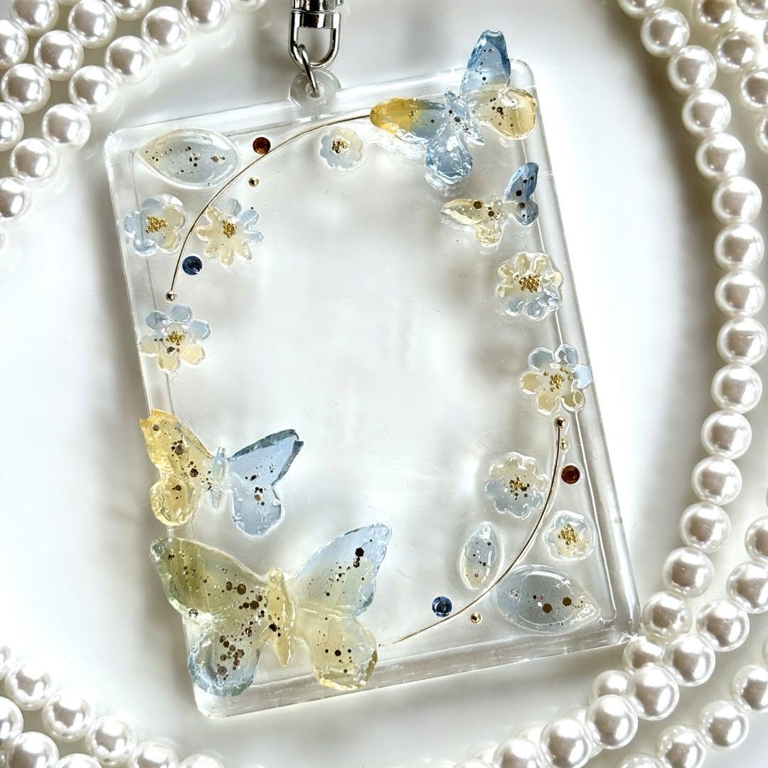 Amazon.co.jp: トレカキーホルダー レジン デコ 硬質ケース