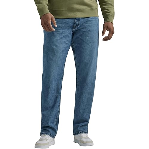 Lee Men's Big & Tall Legendary Relaxed Straight Jean