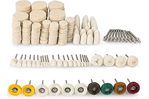 Rotary Tool Polishing Kit Accessories for Versatile Buffing and Polishing