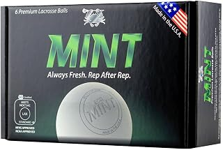 East Coast Dyes Mint 6-Pack Lacrosse Balls - White