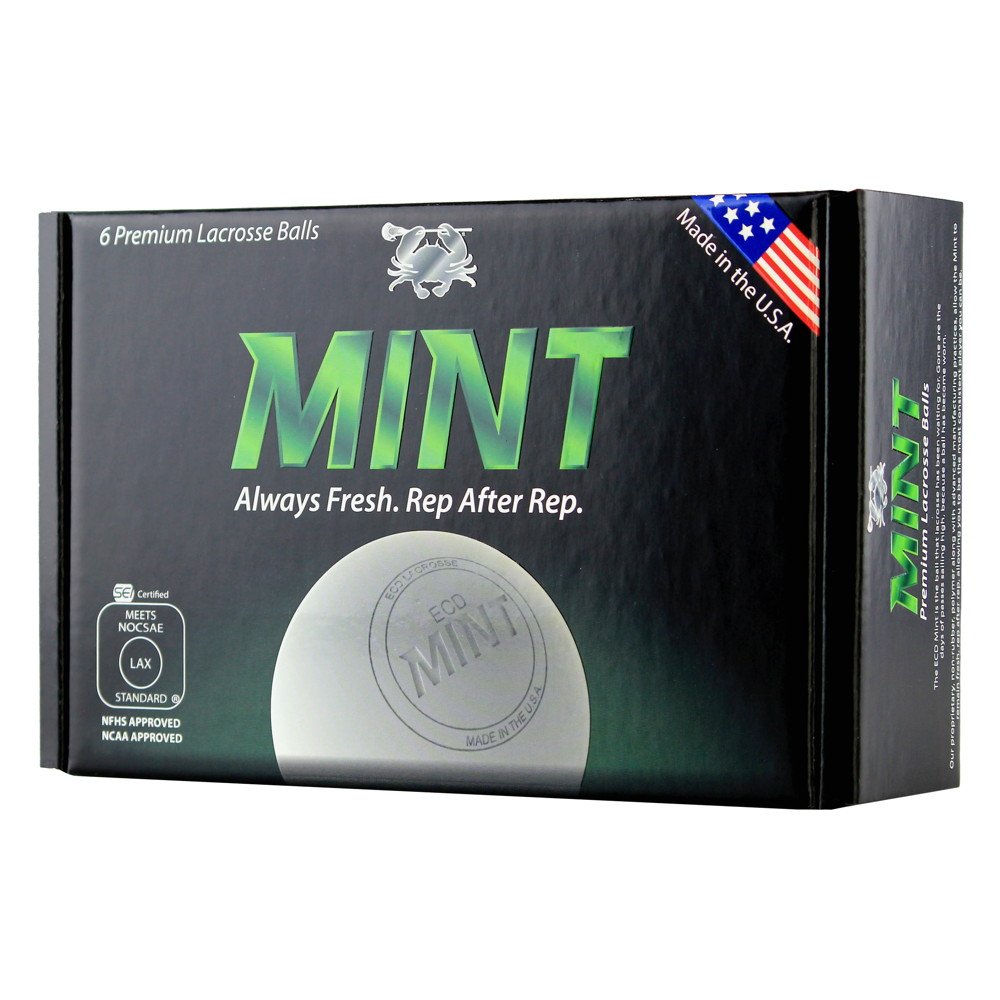 MINT 6-PACK LACROSSE BALLS