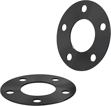 Customadeonly CMO 3mm 5x114.3 Wheel Spacers 70.1mm Hubcentric 2PCS Black