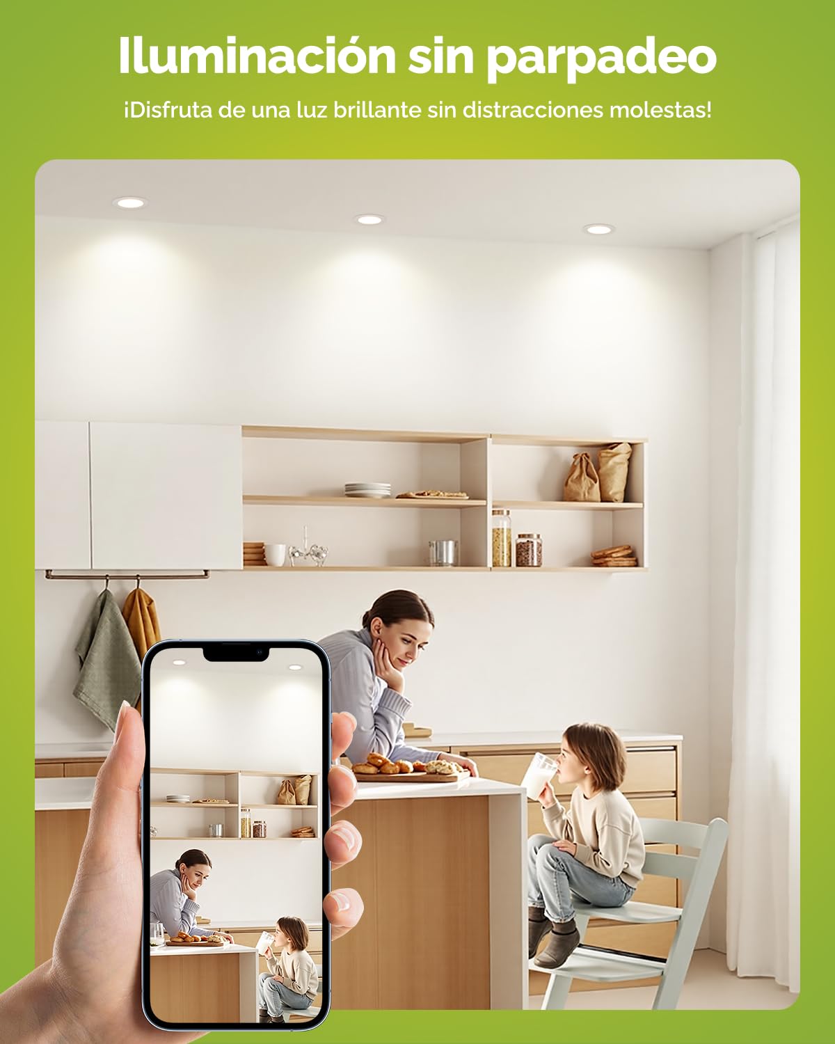 Fondiiz 12 Pack Downlight LED Techo Empotrable, 3.5W 230V Corte 55mm-68mm | Focos LED Interior Empotrable 340LM Luz Calida Luz Neutra Luz Frío, IP44 Ojos de Buey para Techo Extraplano per Baño