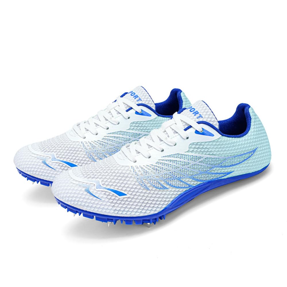 Men's & Women's Track & Field Shoes - High-Performance Mesh-Breathable Racing, Running, & Jumping Spikes for All Ages
