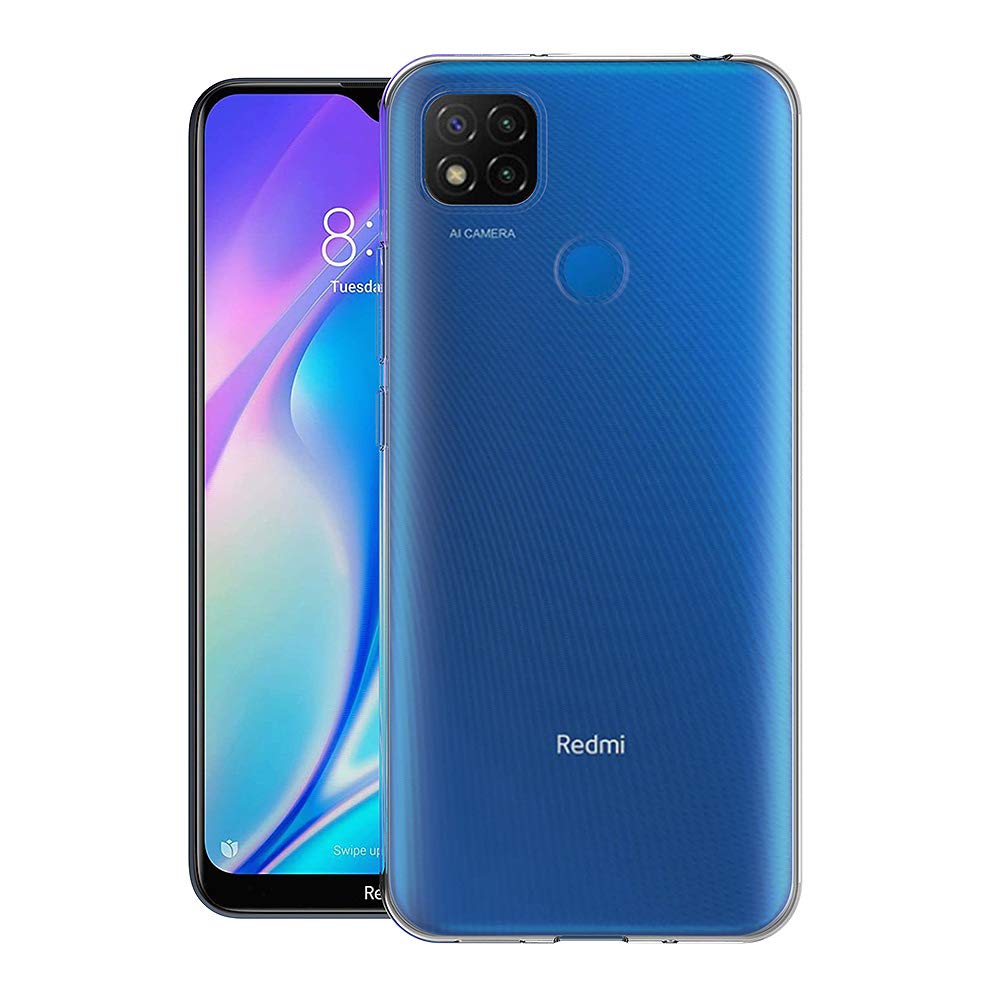 kwmobile Funda para Xiaomi Redmi 9C Carcasa - Ultrafina de TPU y Silicona con Bordes elevados anticaídas - Azul Verdoso kwmobile Funda para Xiaomi Redmi 9C Carcasa - Ultrafina de TPU y Silicona con Bordes elevados anticaídas - Azul Verdoso