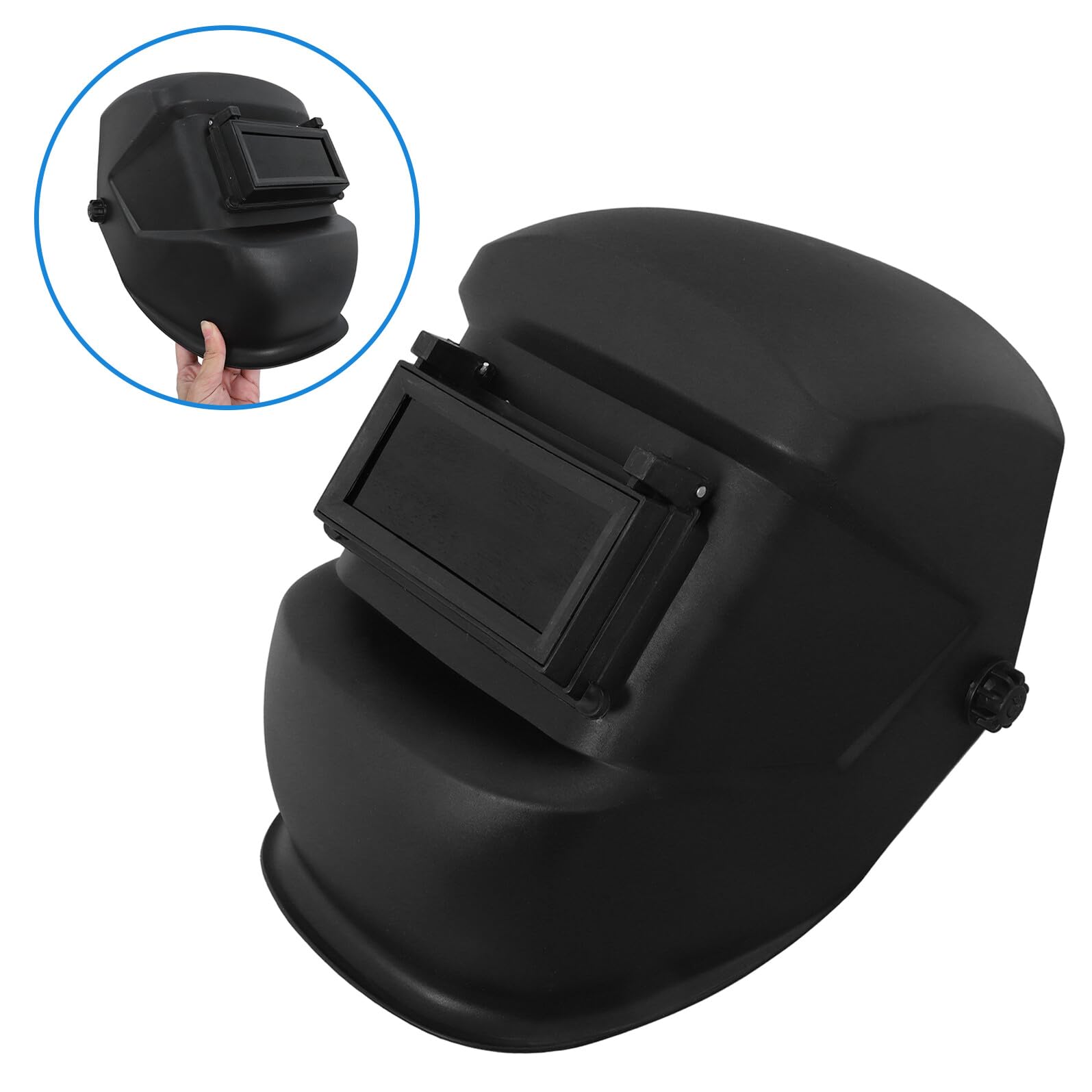 Máscara Facial para Soldar de Cabeza Negra Talla 1