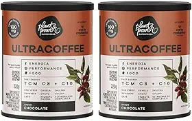 Café Termogênico Ultracoffee, Solúvel, 2 Latas de 220g